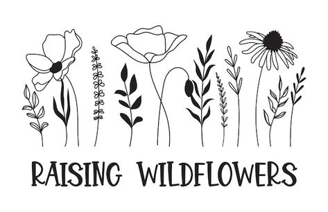 Premium Vector | Raising wildflowers svg design Free Flower Svg, Raising Wildflowers, Flower Svg, Svg Design, Premium Vector, Wild Flowers, Graphic Resources, Cricut, Design