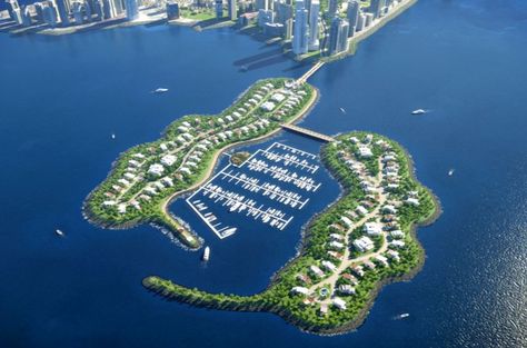 Boskalis Ready for the 2nd Artificial Island Mark Rutte, Resort Plan, Artificial Island, American States, Man Made Island, Ocean Reef, City Layout, Airport Design, Amazing Places On Earth