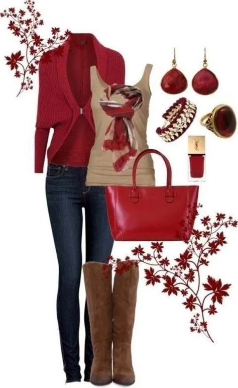 50 Cute Christmas Outfits Ideas To Copy Stylish Eve, Pullover Outfit, Christmas Outfits, Mode Inspiration, Stitch Fix Style, Fashion Mode, Fall Winter Outfits, My Dream Closet, Clothes And Shoes