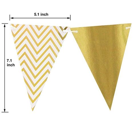 Amazon.com: Sparkly Paper Pennant Banner Triangle Flags Bunting 8.2 Feet and Tissue Paper Tassels Garland 15 pcs for Baby Shower, Birthday Party Wall Decorations, Metallic Gold: Toys & Games College Fest, Paper Pennant, Paper Tassels, Gold Birthday Party Decorations, Tissue Paper Garlands, Nursery Banner, Tissue Paper Tassel Garland, Party Wall Decorations, Baby Boy Shower Party