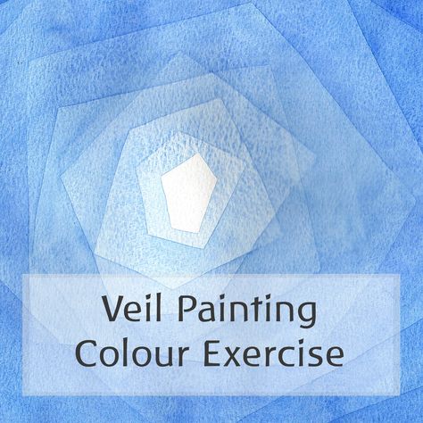 A simple, meditative colour exercise that introduces the uniquely Waldorf art of veil painting. Waldorf education | veil painting | watercolor painting | Waldorf painting | waldorfish Waldorf Watercolor Painting, Veil Painting, Waldorf Painting, Paint Practice, Wet On Wet Painting, Waldorf Art, Steiner Waldorf, Peaceful Meditation, Form Drawing