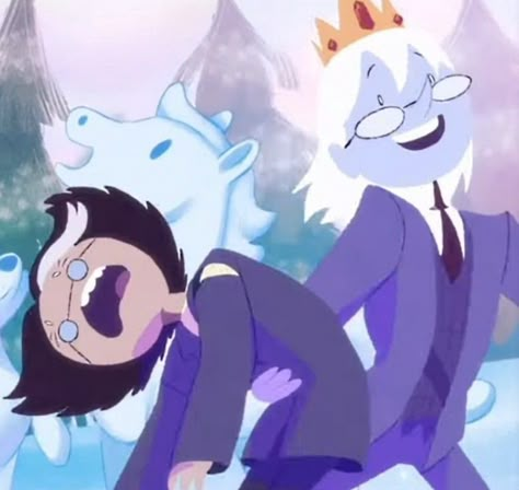 I love them sm‼️🫶 Simon Fiona And Cake Icon, Fiona And Cake Matching Pfp, Winter King Fiona And Cake, Betty Fionna And Cake, Fionna And Cake Winter King, Marceline Fiona And Cake, Simon And Betty Adventure Time, Winter King Adventure Time, Simon X Winter King