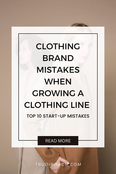 Don't let these clothing business mistakes hinder your brand's growth. Discover how to excel in the industry. Get my invaluable insights and tips to simplify your business, avoid, and grow your sales. By leveraging these key elements, you can tailor your tasks, products, and offers to resonate with your audience in a profound way. #clothingbusinesstips #clothingbusinessideas #getmoresales How To Start A Clothing Line, How To Start A Clothing Business, Start A Clothing Line, Starting A Clothing Business, Business Mistakes, Clothing Business, Clothing Line, Clothing Brands, Number Two