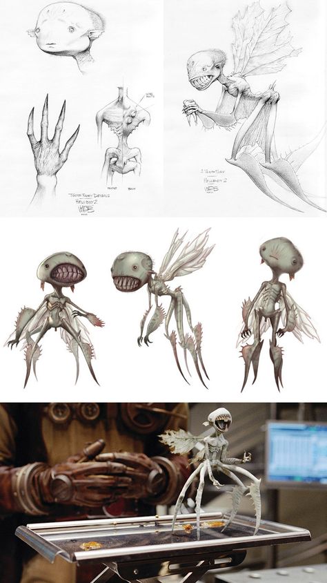 Hellish Creatures, Wild Imagination, Egiptul Antic, Mike Mignola, Movie Director, Monster Concept Art, Creature Drawings, Arte Obscura, Fantasy Monster