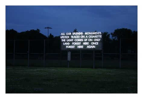 Rob Montgomery TEMPELHOF 2 TEST FOR NEW YORK Aspen Art, Robert Montgomery, Berlin Photos, Neon Words, Weird Text, Neon Art, British Artist, San Francisco Bay Area, Street Artists