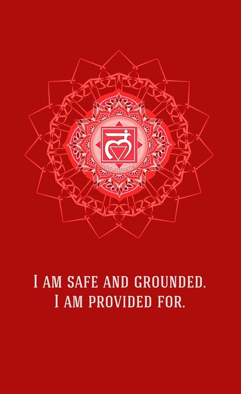 Root Chakra Affirmations Wallpaper, Root Chakra Wallpaper, Chakra Affirmations Wallpaper, Root Chakra Affirmations, Red Chakra, Chakra Mantra, Muladhara Chakra, Chakra Healing Meditation, Chakra Health