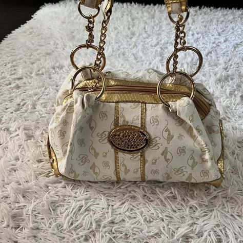 Vintage baby phat purse good condition some minor... - Depop Baby Phat 2000s Aesthetic, Baby Phat Outfits, Baby Phat 2000s, Baby Phat Purse, Mysterious Fashion, Thrift Inspo, Holiday Wishlist, People Clothes, Girly Bags