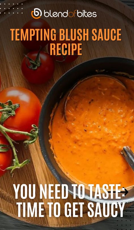 Blush Sauce Recipe, Sauce With Heavy Cream, Blush Sauce, Pasta Varieties, Meatball Sandwich, Tomato Basil Sauce, Fresh Tomato Sauce, Gourmet Dinner, Pasta Sauce Recipes