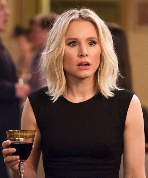 Kristen Bell Filmed Her Co-Stars Reacting To Her Show’s Big Twist & It’s Forking Priceless #refinery29 Fall Tv Shows, What The Fork, Broad City, Fall Tv, Big Twist, Steve Austin, Orphan Black, Kristen Bell, Everything Is Fine