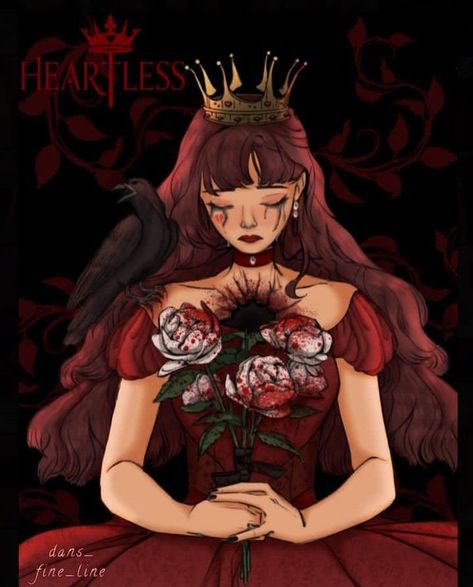 Catherine Pinkerton, Heartless Book, Heartless Marissa Meyer, Marissa Meyer Books, Iconic Movie Characters, Movie Nerd, The Queen Of Hearts, Marissa Meyer, Percabeth