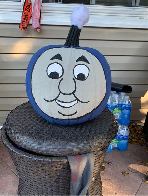 Thomas The Train Pumpkin, Elephant Baby Shower Theme Girl, Storybook Pumpkin, Story Book Pumpkin, Boy Braids, Train Pumpkin, Boy Braids Hairstyles, Braids For Boys, Elephant Baby Shower Theme