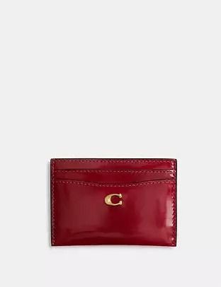 Women's Card Cases | COACH® Card Holder Coach, Aesthetic Wallets For Women, Coach Card Case, Coach Wallet Aesthetic, Card Holder Aesthetic, Coach Wallets For Women, Coach Card Holder, Designer Card Holder, Coach Wallets