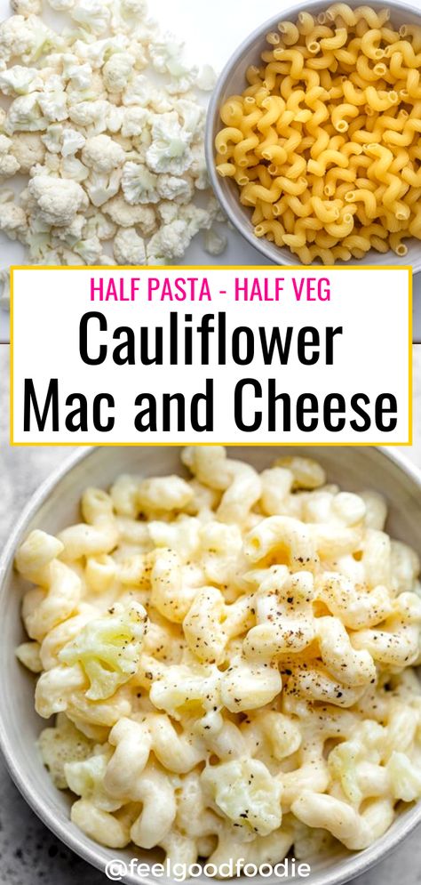 Cauliflower Macaroni Salad, Gluten Free Cauliflower Mac And Cheese, Roasted Cauliflower Mac And Cheese, Cauliflower Mac Cheese, Healthy Mac And Cheese Alternative, Things To Make With Cauliflower, Healthy Cauliflower Mac And Cheese, Dairy Free Cauliflower Mac And Cheese, Veg Mac And Cheese