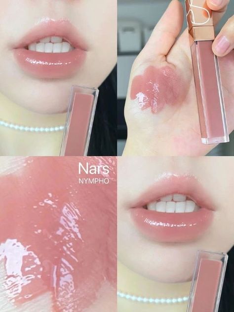 Douyin Makeup, Kawaii Makeup, Makeup Accesories, Lip Makeup Tutorial, Ethereal Makeup, Pinterest Makeup, Lip Shine, Fancy Makeup, Soft Makeup