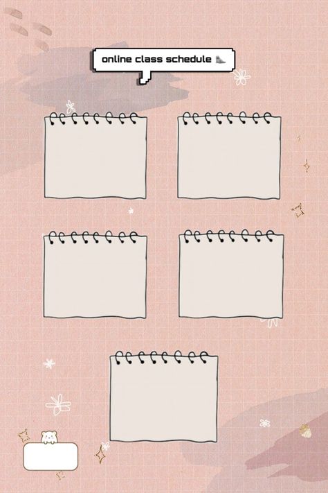 Note Background Aesthetic, Note Background, Memo Pad Design, Cover Notebook, Daily Planner Pages, Background Aesthetic, Class Schedule, Bullet Journal Lettering Ideas, Bullet Journal Stickers