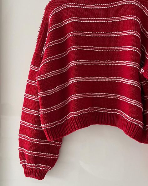 Monday = new weekly dump 💞✨❤️‍🔥 #pippipants #weeklydump #smallbusinesslove Monday Sweater, Knit Striped Sweater, Striped Knitwear, Striped Knitted Sweater, Knitwear Inspiration, Easy Knitting Projects, Handmade Sweater, Handmade Inspiration, Easy Knitting