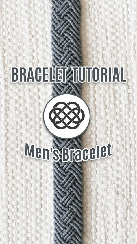 Macramé Men's Bracelet TUTORIAL #macrameschool #macramebracelet #mensbracelets #macramejewelry #macrametutorial #menjewelry #macramepattern #jewelrymaking #diyjewelry #micromacrame #macrame Mens Leather Cord Bracelet Diy, Macrame Men Bracelet, Makrame Bracelet Diy, Mens Bracelet Diy Tutorials, Macrame Bracelet Patterns Tutorials, Macrame For Men, Mens Macrame Bracelet, Mens Bracelet Diy, Micro Macrame Tutorial