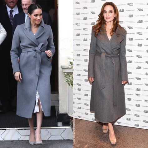 Meghan Markle's 7 Best Loungewear Style Moments - Dress Like A Duchess Meghan Markle Coats & Jackets, J Crew Chateau Parka, Coat Styling, Loungewear Style, Best Loungewear, Arty Fashion, Lingerie Gown, Loungewear Fashion, Grey Turtleneck Sweater