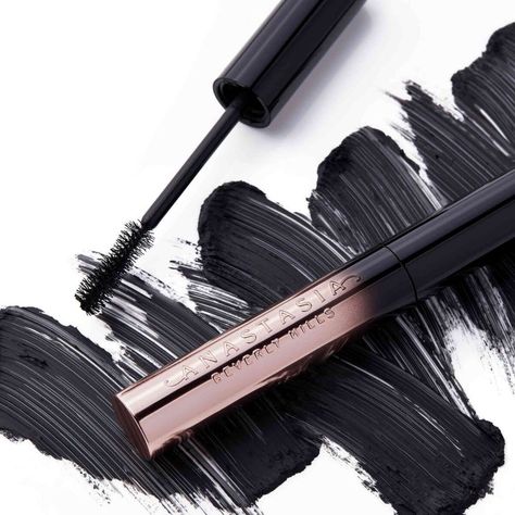 Anastasia Beverly Hills Mascara * Always In High Heels Stop Bragging, Voluminous Mascara, Fixing Spray, Jet Black Color, Eyeshadow Collection, Makeup News, Volumizing Mascara, Anastasia Beverly Hills Makeup, Black Pigment