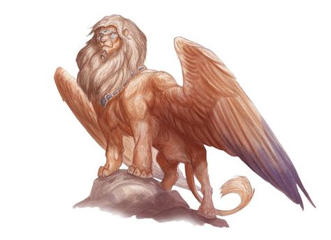 Androsphinx | Reinos Olvidados Wiki | Fandom impulsado por Wikia Lion Dragon Hybrid, Humanoid Animals, Monster Manual, Dnd Monsters, Infinity Design, New Fantasy, Creature Drawings, Dungeons Dragons, Dungeons And Dragons Homebrew