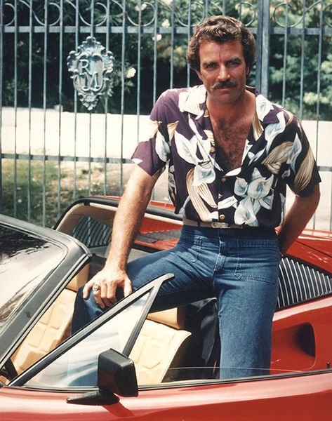 20 Dreamy Photos of Tom Selleck Young | First For Women 1980s Tv Shows, Xavier Rudd, Hollywood Story, Mens Fashion Work, Magnum Pi, Tom Selleck, 80s Mens, After Life, Fashion For Men