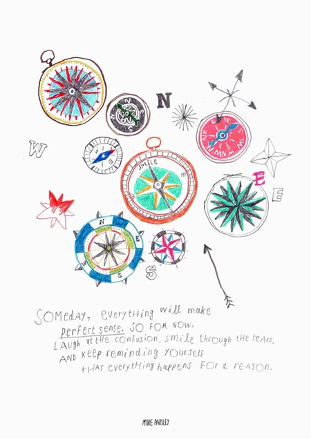 Compass Illustration Design, Nomadic Illustration, Compass Artwork, Location Illustration, Prince Illustration, Compass Illustration, Compass Drawing, Map Compass, Art Journal Therapy