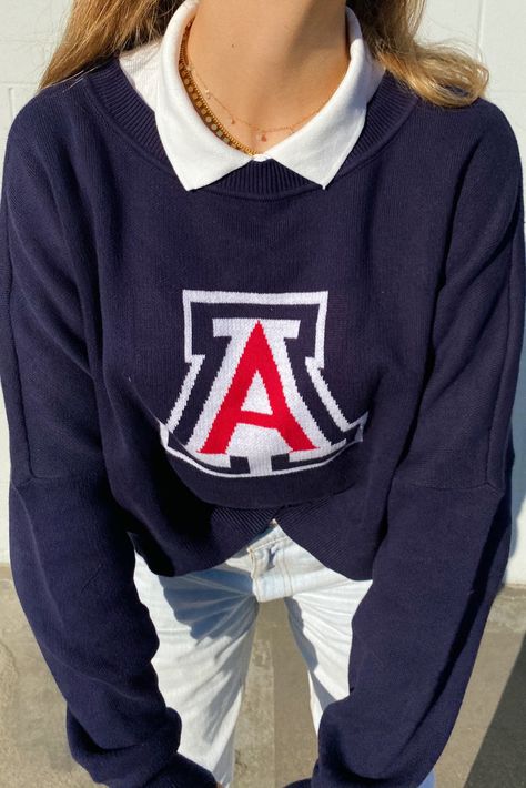 Red Bandeau Top, Arizona University, U Of A, Striped Tube Top, College Apparel, Arizona Wildcats, University Of Arizona, Bandana Print, Strap Tops