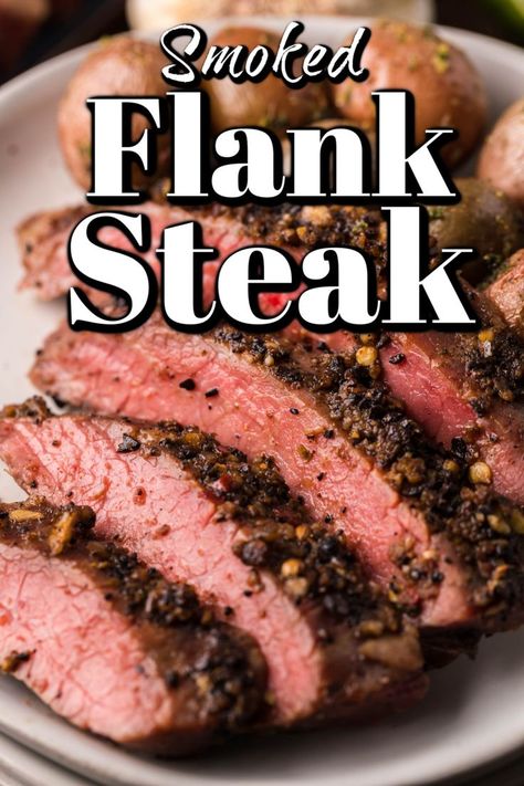 Brisket In Instant Pot, Brisket In Air Fryer, Smoked Flank Steak, Reheat Brisket, Traeger Cooking, Smoked Tri Tip, Beef Flank Steak, Beef Flank, Flank Steak Recipes