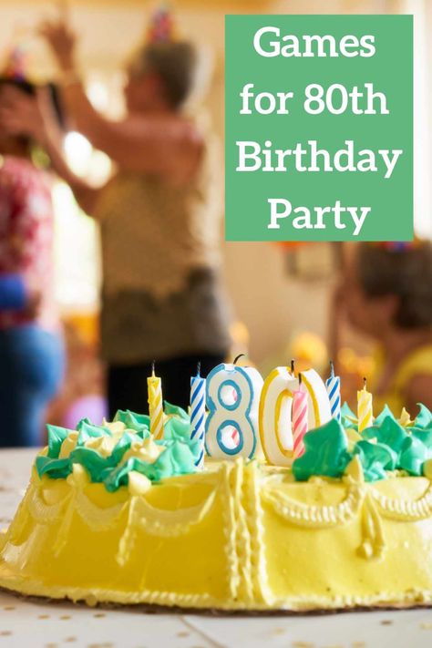 100+ Games for 80th Birthday Party - Fun Party Pop Ideas For 80th Birthday Party Dads, Birthday Games For Seniors, 80 Th Birthday Party Games, Party Games For 80th Birthday, 80 Birthday Party Games, 80th Birthday Party Activities, Games For 80th Birthday Party Fun, 80 Year Old Birthday Ideas Parties, Games For 80th Birthday Party