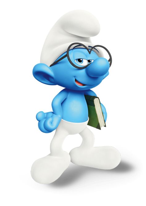 Smurfs Cartoon, Brainy Smurf, The Smurfs 2, French Name, Smurf Village, Male Cartoon Characters, Papa Smurf, Old Comic Books, The Magic Flute