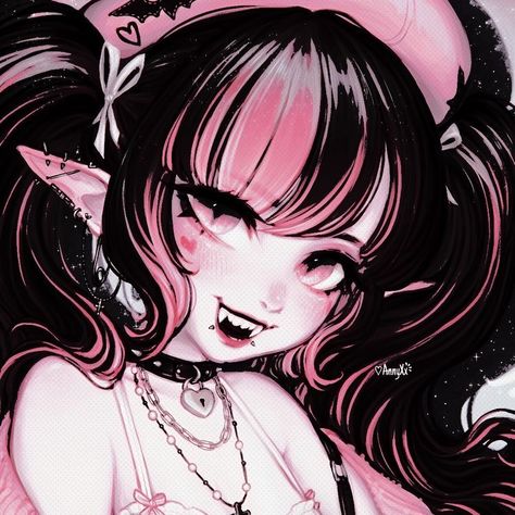 Monster High Draculaura Icon, Monster High Anime, Vampire Icon, Vampire Pfp, Draculaura Pfp, Vampire Drawing, Monster High Pfp, Draculaura Aesthetic, Cute Vampire