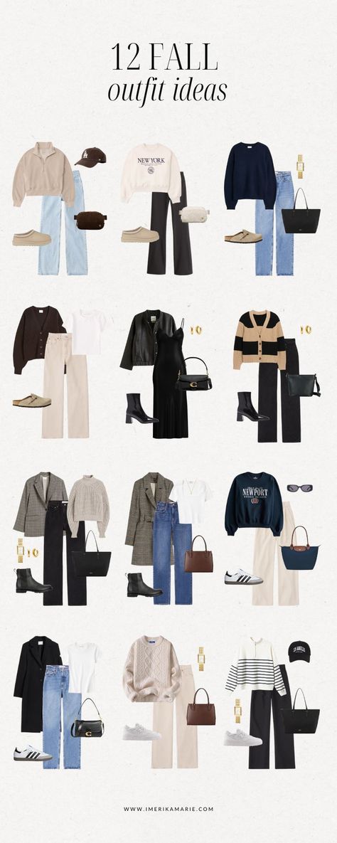 fall outfit ideas Stile Hijab, Fashion Capsule Wardrobe, Pieces Of Clothing, Europe Outfits, Everyday Fashion Outfits, Fall Outfit Ideas, Capsule Outfits, Casual Day Outfits, Quick Outfits