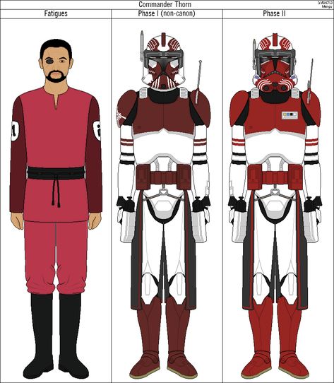 Commander Thorn Commander Thorn, Coruscant Guard, Clone Armor, Star Wars Clone Troopers, Clone Trooper Armor, Arc Trooper, Grand Army Of The Republic, Star Wars Clones, Battle Droid