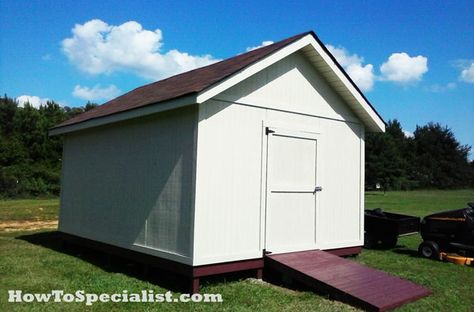 DIY-12x16-Shed 12 X 16 Shed, 12x16 Shed, Shed Plans 12x16, Shed Building Plans, Large Sheds, Shed Plan, Wooden Playhouse, Outdoor Sheds, Homestead Survival