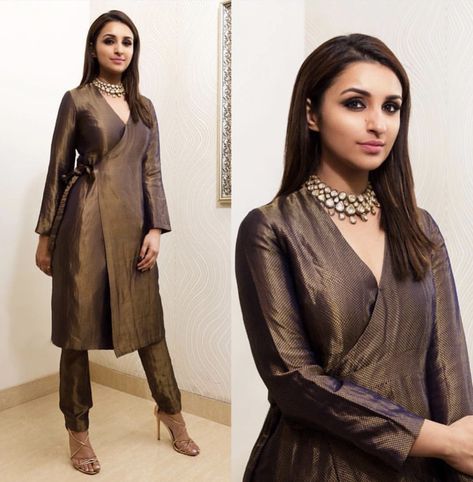 Parineeti Chopra Raw Mango, Indian Designer Suits, Parineeti Chopra, Kurti Designs Party Wear, Kurta Designs Women, Stylish Party Dresses, Dress Indian Style, Pakistani Dress Design, Indian Designer Outfits