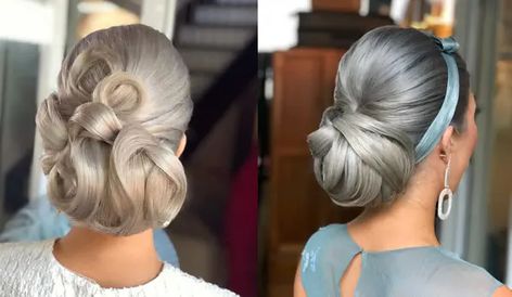 Races Hairstyles, Hairstyles Upstyles, Race Day Hair, Hair With Hat, Ascot Dresses, Wedding Guest Hair, Updo Bun, Styles For Long Hair, Guest Hair