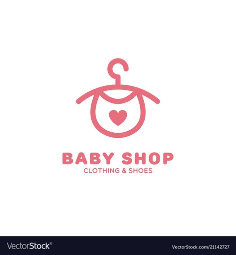 Baby Shop Logo, Baby Logo Design, Kids Logo Design, Baby Logo, Shop Logo Design, Brand Logos, Fun Worksheets, Design Clothes, Shop Plans