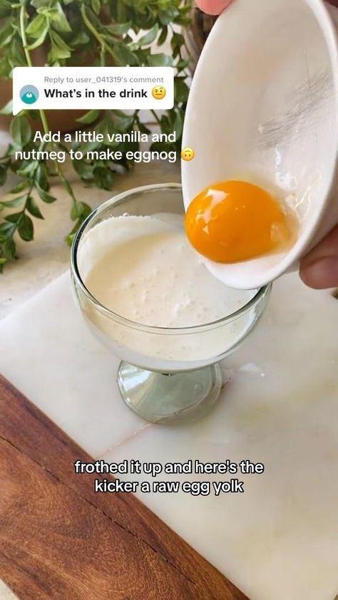 Carnivore egg nog recipe 🤩 Used raw cream from @raw_farm_usa #carnivorediet #carnivorerecipes #keto #ketorecipes #drinkrecipes #nonalcoholic #nonalcoholicdrink #soberlife | It's Courtney Luna | It's Courtney Luna · Original audio Egg Nog Recipe, Raw Cream, Eggnog Recipe, Egg Nog, Non Alcoholic Drinks, Non Alcoholic, Recipe Using, Keto Recipes, Dessert Recipes