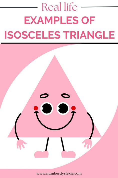 Here is we explore the most common real-life examples of the isosceles triangle, the triangle with two equal sides. the use of concepts we learn in science and geography in daily life, it is not the same with math. little easy for learners is to do a simple types of triangles craft and the second is to merge these concepts with some real-life examples. #mathematics #learningshapes #isoscelestriangle #reallifeexamples. you can also dwnload the PDF version the link is given below as: Different Types Of Triangles, Types Of Triangles, Free Math Resources, Triangle Worksheet, Isosceles Triangle, Learning Shapes, Free Math, The Triangle, Math Resources