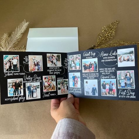 Card Ideas With Photos, Photo Card Gift Ideas, Diy Photo Cards Ideas, Cards Handmade With Photos, Diy Cards With Photos, Handmade Card With Photo, Birthday Card With Pictures, Cards With Photos, Diy Photo Cards