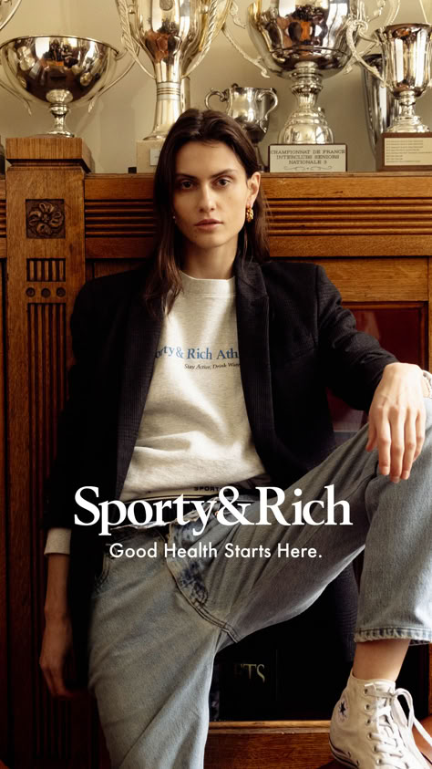 Sporty & Rich: Good Health Starts Here.