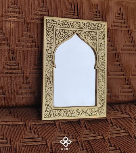 Beautiful Handmade 100% Wall Mirror, Moroccan Mirror, Decor Mirror https://etsy.me/3i3dKIw #rectangle #entryway #artdeco #wall #moroccanmirror #handmadebrassmirror #walldecor #hangingmirror #vanitymirror Morrocan Mirror, Home Lanterns, Moroccan Mirror, Brass Lamps, Decor Mirror, Moroccan Lamp, Brass Mirror, Art Deco Lamps, Mirror Shop