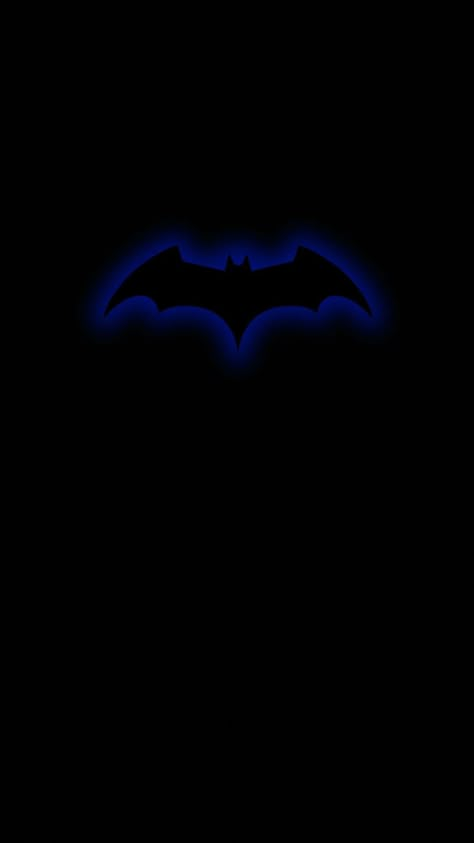 Black Wallpaper Batman, Blue Batman Wallpaper, Batman App Icons, Batman Logo Wallpapers, Gotham Wallpaper, Batman Logo Design, Coquette Wallpapers, Apple Ipad Wallpaper, Blue Batman