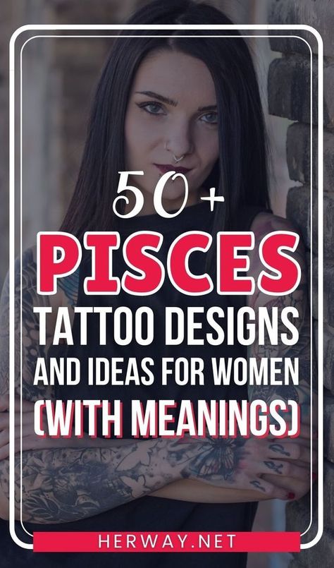 Feminine Pisces Tattoo, Pisces Goddess Tattoos For Women, Pisces Tattoo Ideas For Women, Pisces Symbol Tattoo, Piceses Tattoo, Pisces Tattoo Designs For Women, Pisces Goddess Tattoo, Mermaid Pisces Tattoo, Unique Pisces Tattoos