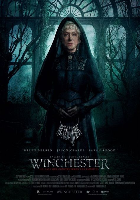 Winchester: The House That Ghosts Built - Terrible film. Very predictable and just a bunch of jump scares. No tension or build up. Jason Clarke, Sarah Snook, Christopher Robin, Movies And Series, Best Horrors, Helen Mirren, Movies 2019, Movie Wallpapers, Top Movies