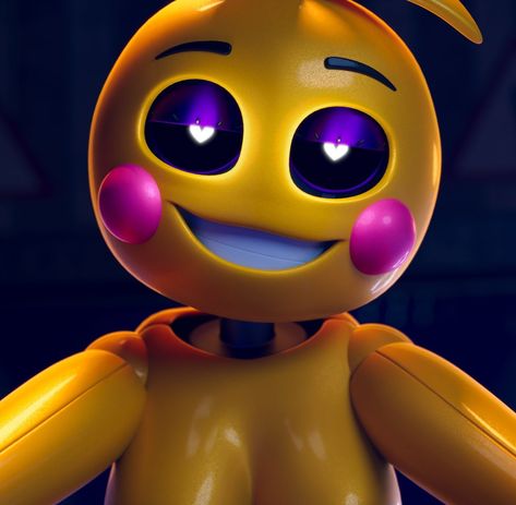 Chica FNAF Hot Toy Chica Fnaf, Toy Chika Fnaf, Fnaf Toy Chica Fanart, Glamrock Bonnie Pfp, Fnaf Bonnie Pfp, Love Taste Chica, Chica Fnaf Art, Love Taste Toy Chica, Fnaf Chica Fanart