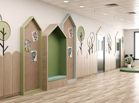 Indoor Play Cafe, Kids Ministry Design, Childrens Ministry Decor, Furniture Details Drawing, Kids Mural, Foster House, Kindergarten Interior, Indoor Play Area, Classroom Interior