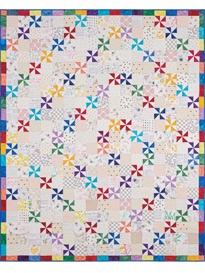 Lap Quilt Downloads - Spiral Pinwheels Quilt Pattern Pinwheels Quilt, New Quilt Patterns, Pinwheel Quilt Pattern, Low Volume Quilt, Moon Quilt, Crumb Quilt, Two Color Quilts, Nine Patch Quilt, Scrappy Quilt Patterns