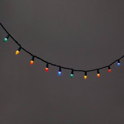 Christmas Lights Colorful, Incandescent Christmas Lights, Orange String Lights, Mini String Lights, Curtain String Lights, Led Fairy Lights, Christmas String Lights, Green Theme, Decorating With Christmas Lights