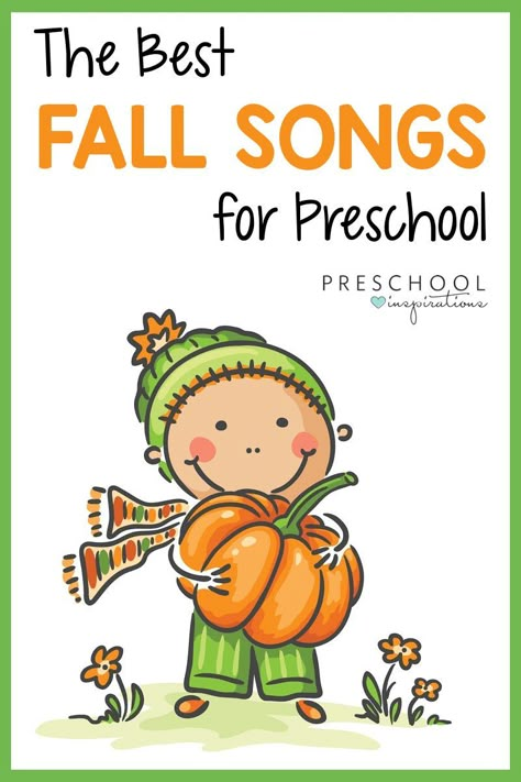 I Can Discover Autumn Preschool, Sitting On The Carpet Song, September Preschool Songs, Preschool Fall Songs And Fingerplays, Autumn Songs For Preschool, Fall Rhymes Preschool, Preschool Fall Circle Time Activities, Fall Themed Circle Time Activities, Fall Songs For Kindergarten